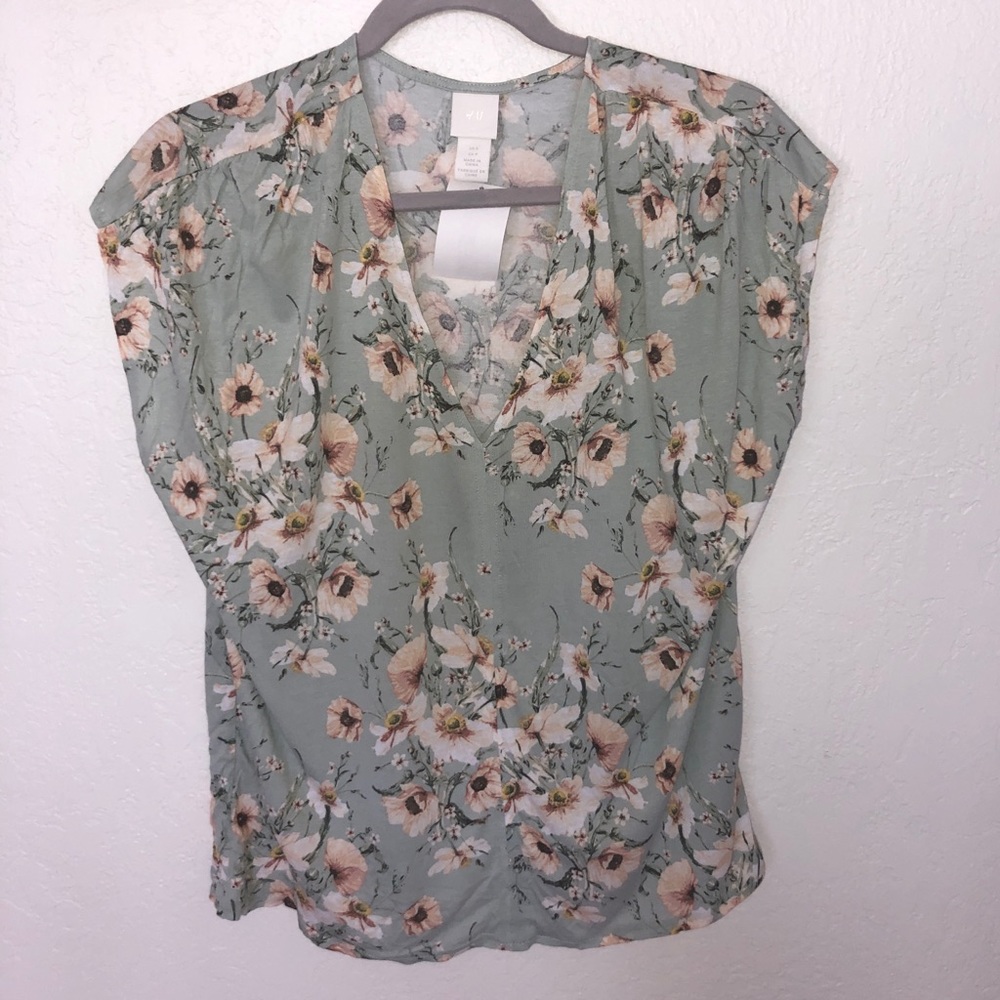 Floral top - H&M